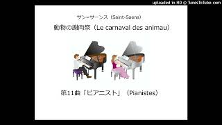 Le Carnaval des Animaux - Pianistes / 動物の謝肉祭より第11曲「ピアニスト」