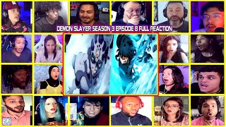 【海外の反応】Demon Slayer Season 3 Episode 8 Full REACTION [鬼滅の刃 刀鍛冶の里編 8話リアクション - Muichiro vs Gyokko