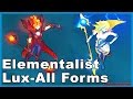 Elementalist Lux - All Forms Skin Spotlight (League of Legends)