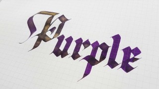 Diamine Shimmertastic Ink  Purple Pazzazz