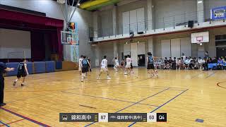 高中北區季後賽 - 四強：錦和高中 VS 復興實中