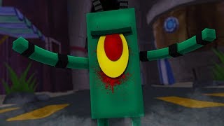 Minecraft 6 Am At The Chum Bucket Creating A Patrick Animatronic