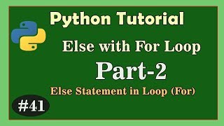 Else use with For Loop - Python Tutorial | Learn Python in Hindi | Python class 11 and class 12 CBSE