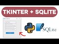 Customtkinter and SQLite with Python Lesson 3 - Insert Into Table
