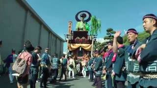 新橋本の山車　年番前後三町による下川岸代表巡行　佐原の大祭　秋祭り2016　初日　00015