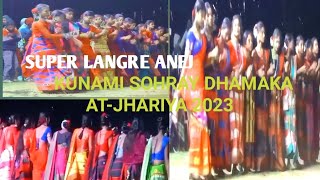 KUNAMI SOHRAY LANGRE ANEJ DHAMAKA ||  NEW SANTHALI JABARJAST VIDEO || AT-JHARIYA 2023