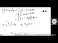 INTEGRATION OF TRIGONOMETRIC FUNCTIONS [POWERS AND PRODUCTS OF SINE AND COSINE FUNCTIONS]