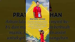 GOL THITIPHAN DARI ASSIST PRATAMA ARHAN #pakaarii #trending #football #shorts #inspiration #reels