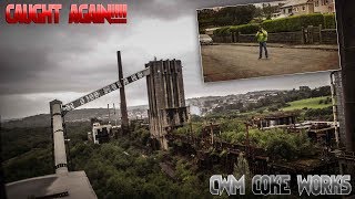 CAUGHT BY SECURITY AGAIN!!! AT ABANDONED CWM COKE WORKS (RETURN) - URBEX