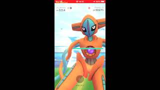 【ポケモンGO】LV5 デオキシス ノーマルフォルム レイドバトル