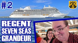 Regent Seven Seas Grandeur Pt.2 - Sea Day, Chartreuse Lunch, Team Trivia, Icons Show, Piano Tunes