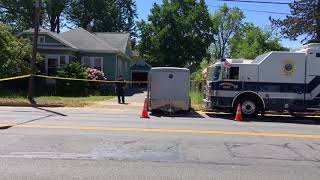 Springfield Police investigate a home where 3 bodies were found for a 5th day