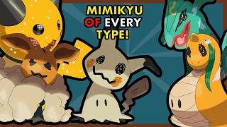 Creating a MIMIKYU FORM of EVERY TYPE!