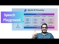 Azure Ai Foundry Speech Playground Setup 🗣️