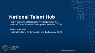 Demonstration Video: The National Institute for Innovation and Technology (NIIT)