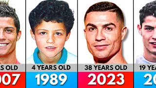 Cristiano Ronaldo - Transformation From 1 to 38 Years Old.
