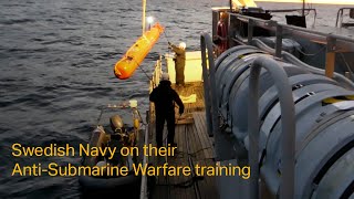 How Swedish Navy trains for Submarine Hunting