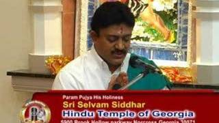 Siddhar Selvam Dr. Commander Architect of Greatest Hindu Temples in  America