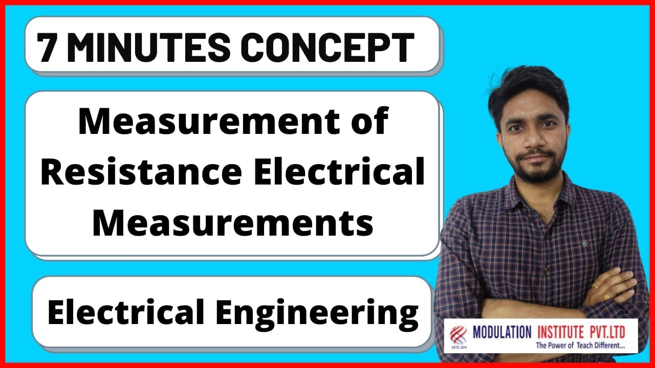 Only 7 Minutes Concept Measurement Of Resistance Electrical ...