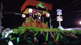 令和6年度 御坊祭 宵宮 紀小竹組 若連行事 2024.10.4