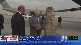 Trump Ousts Secretary Of State Tillerson