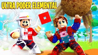 FÁBRICA DE ULTRA PODER DOS ELEMENTOS NO ROBLOX💪 Elemental Battle Tycoon