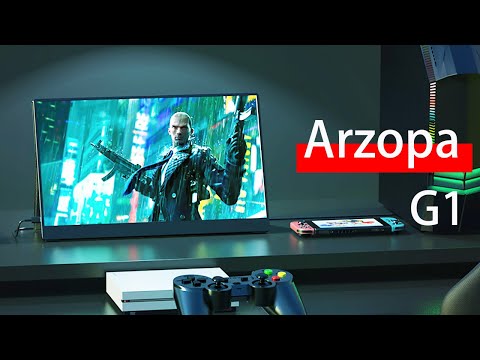 Arzopa G1 Gaming Portable Monitor Review: enjoying high refresh rate gaming on the go