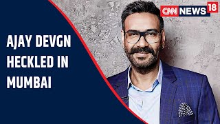 Actor Ajay Devgn's Car Blocked By Man In Mumbai | CNN News18