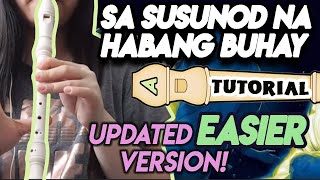 (Super Easy) SA SUSUNOD NA HABANG BUHAY Recorder/Flute Tutorial - Ben \u0026 Ben