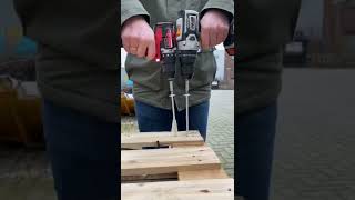 AGAIN, we tested the BATAVIA 7062722 Brushless drill with the Milwaukee M18 CBLPD Brushless drill.