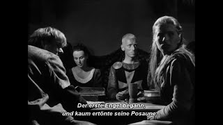 DAS SIEBENTE SIEGEL (Komplett in Schwedisch mit deutschen Unt.)– Ingmar Bergman Historienfilm 1957