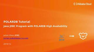 ApsaraDB | Java JDBC Program with PolarDB High Availability