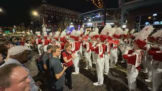 The University of Alabama Million Dollar Band Performing at the Reliaquest Bowl Parade in Tampa, FL