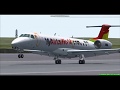 Africa World Airlines  ERJ 145 LI  Accra Kotoka International Airport  DGAA  Landing  FS9