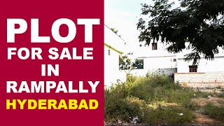 Best Offer Rate - Plot for Sale in Rampally | Sathyanaryana Colony | ECIL| 9347567829 | zoneadds.com