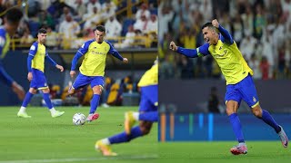 Al-Nassr 2 vs 1 Abha Highlights 2023.Ronaldo Free Kick Goal