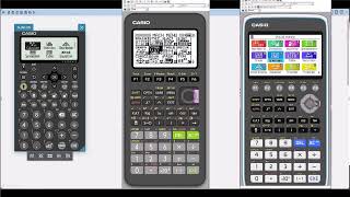 Comparing Casio Scientific and Graphing Calculators