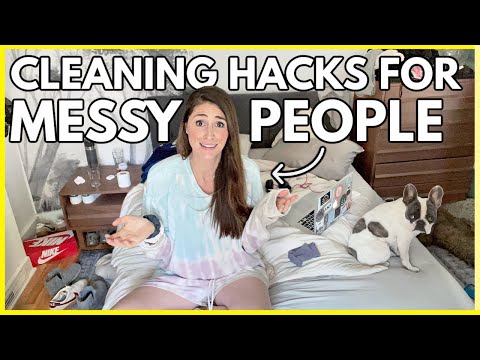 LIFE-CHANGING CLEANING SECRETS FOR MESSY PEOPLE How I Became Tidy (When I Was Messy!)