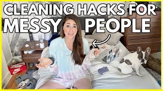 LIFE-CHANGING CLEANING SECRETS FOR MESSY PEOPLE | How I Became Tidy (when I used to be a mess!)