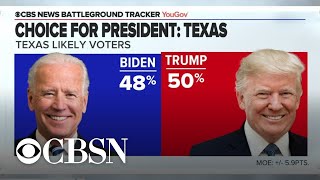 Trump and Biden in close race in Texas