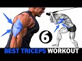 6 Tricep Exercises For Bigger Arms - Triceps Workout