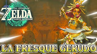 La Fresque de la Cité Gerudo – L’énigme de Riju | The Legend of Zelda : Tears Of The Kingdom