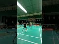 latihan bareng ganda remaja campuran badminton badmintonlovers badmintonindonesia