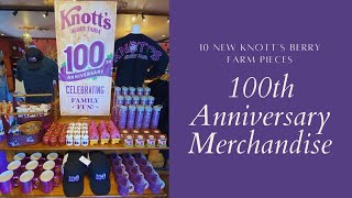 10 New Knott's Berry Farm 100th Anniversary Merchandise Pieces