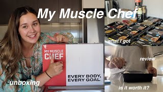 My Muscle Chef Unboxing + review \u0026 is it worth it?