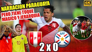 Perú 2 - 0 Paraguay | Narración Paraguaya - Eliminatorias Qatar 2022