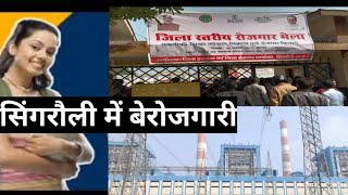 SINGRAULI ME BEROJGARI /सिंगरौली में बेरोजगारी जाने ।।