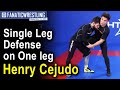 Single Leg Defense on One Leg by Henry Cejudo