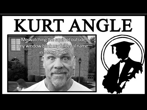 Kurt Angle Meme Kurt Angle Stare Meme Bald Guy Kurt Angle Staring