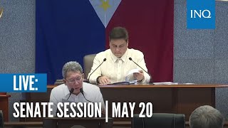 LIVE: Senate session | May 20